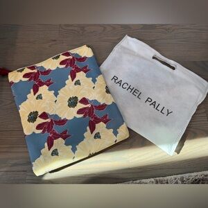 Rachel Pally Cream Zip Pouch